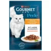 GOURMET Perle Erlesene Streifen in Sauce mit Lachs 85g