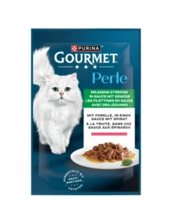 GOURMET Perle Erlesene Streifen in Sauce mit Forelle 85g
