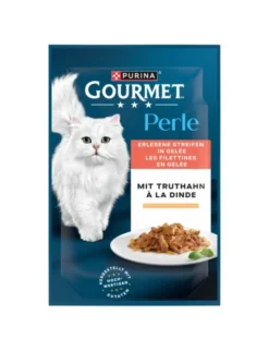 GOURMET Perle Erlesene Streifen in Gelée mit Truthahn 85g
