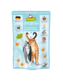 GranataPet DeliCATessen Adult Lachs, Pute 0,1g
