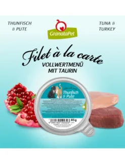 GranataPet Filet à la carte Fisch, Pute 0,1g
