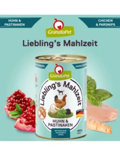 GranataPet Liebling´s Mahlzeit Adult Huhn & Pastinaken 0,4g
