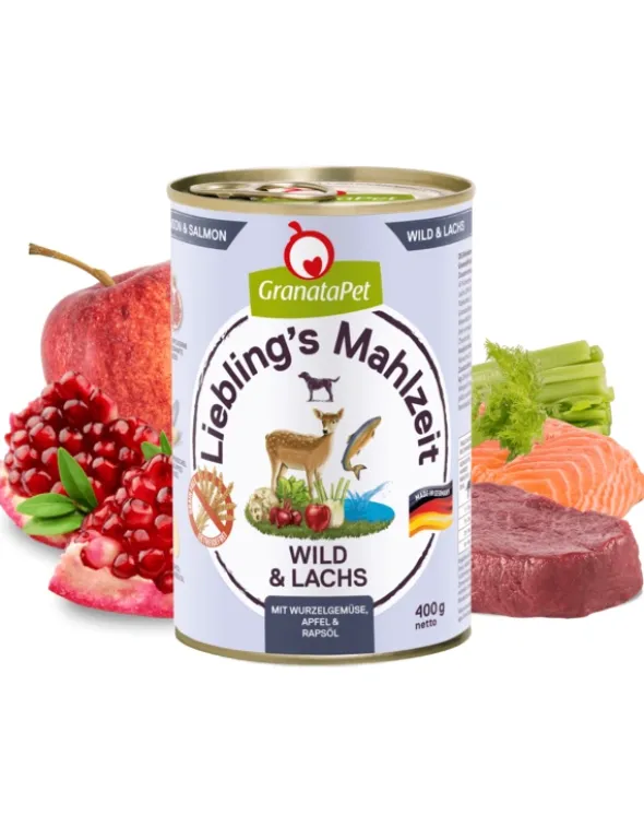 GranataPet Liebling´s Mahlzeit Adult Wild & Lachs 0,4g