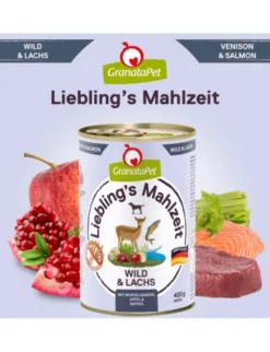 GranataPet Liebling´s Mahlzeit Adult Wild & Lachs 0,4g
