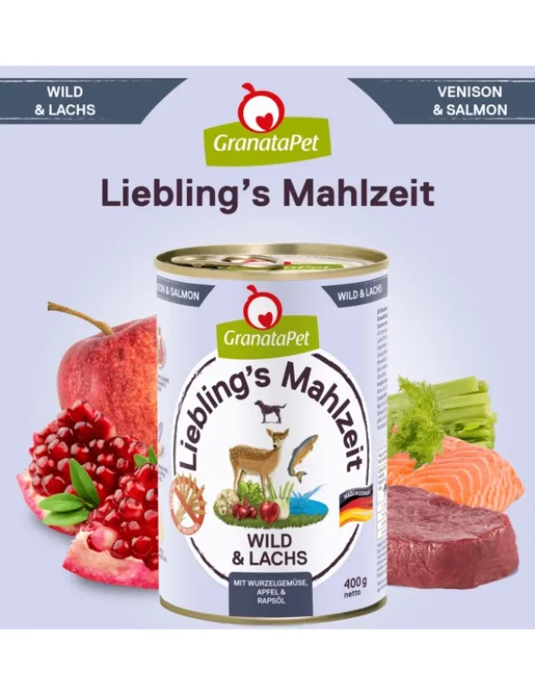 GranataPet Liebling´s Mahlzeit Adult Wild & Lachs 0,4g