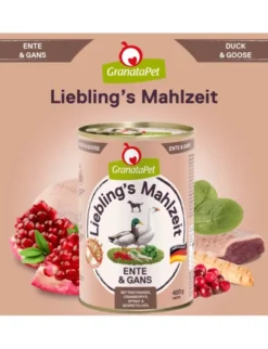 GranataPet Liebling´s Mahlzeit Adult Ente & Gans 0,4g
