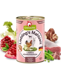 GranataPet Liebling´s Mahlzeit Adult Lamm & Hühnerherzen 0,4g