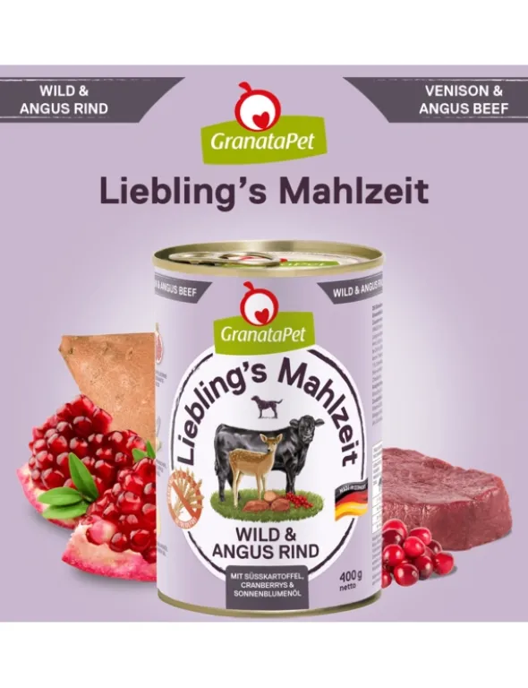 GranataPet Liebling´s Mahlzeit Adult Wild & Rind 0,4g