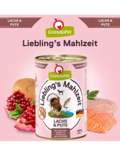 GranataPet Liebling´s Mahlzeit Adult Lachs & Pute 0,4g