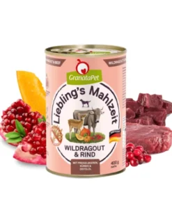 GranataPet Liebling´s Mahlzeit Adult Wildragout & Rind 0,4g