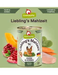 GranataPet Liebling´s Mahlzeit Adult Huhn & Kürbis 0,4g