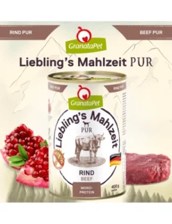 GranataPet Liebling´s Mahlzeit Adult PUR Rind 0,4g