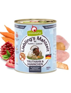 GranataPet Liebling´s Mahlzeit Junior Wild, Rind 0,8g