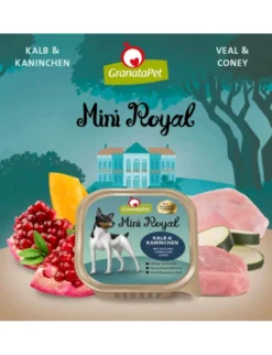 GranataPet Mini Royal Adult Kalb, Kaninchen 0,1g