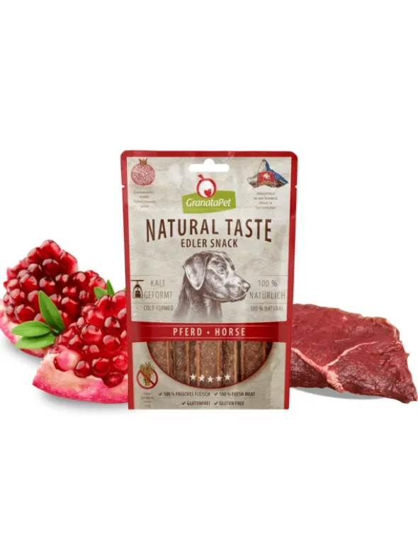 GranataPet Natural Taste Edler Snack Pferd 0,1g