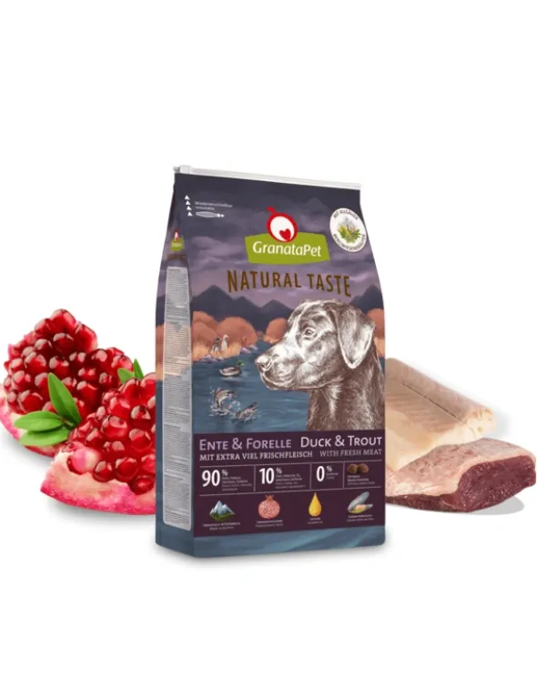 GranataPet Natural Taste Ente, Fisch 4kg