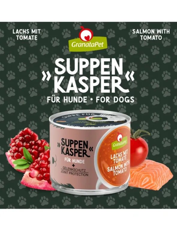 GranataPet Suppenkasper für Hunde Lachs 0,1g