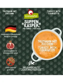GranataPet Suppenkasper für Hunde Truthahn 0,1g