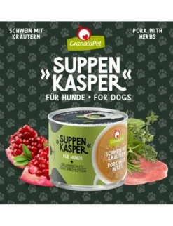 GranataPet Suppenkasper für Hunde Schwein 0,1g