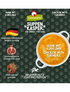 GranataPet Suppenkasper für Hunde Huhn 0,1g