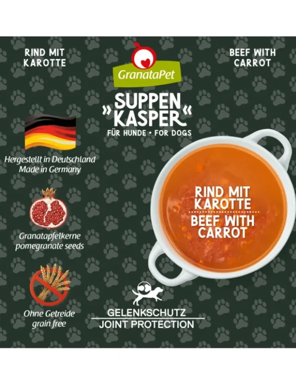 GranataPet Suppenkasper für Hunde Rind 0,1g