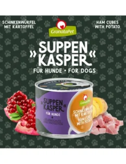 GranataPet Suppenkasper für Hunde Schinken, Kartoffel 0,1g