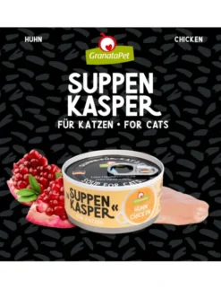 GranataPet Suppenkasper für Katzen Huhn 0,1g