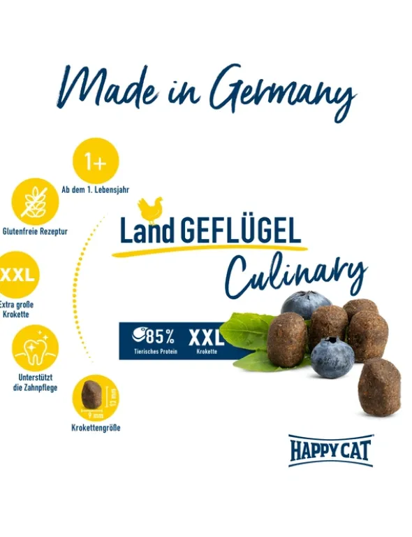 HAPPY CAT Culinary Adult Land-Geflügel 1,3kg