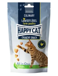 HAPPY CAT Culinary Crunchy Snack mit Geflügel 70g