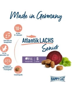 HAPPY CAT Senior Atlantik-Lachs 300g