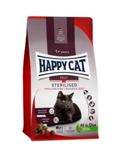 HAPPY CAT Sterilised Adult Voralpen-Rind 10kg