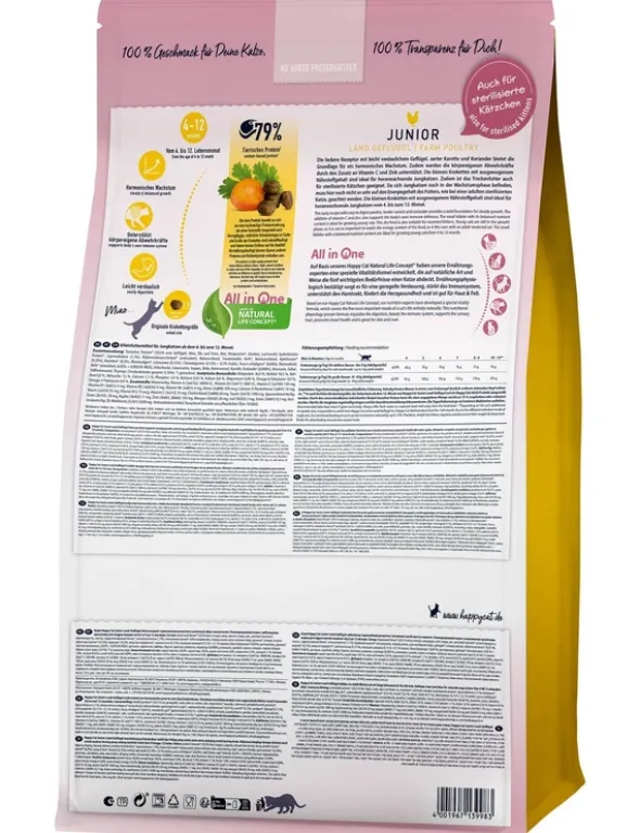 HAPPY CAT YOUNG Junior Geflügel 300g