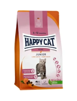HAPPY CAT YOUNG Junior Land-Ente 300g