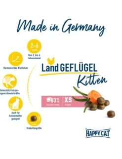 HAPPY CAT YOUNG Kitten Geflügel 300g