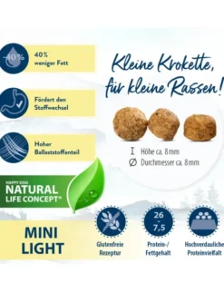 HAPPY DOG fit & vital Mini Light 300g