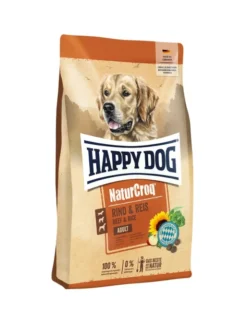 HAPPY DOG NaturCroq Adult Rind & Reis 1kg