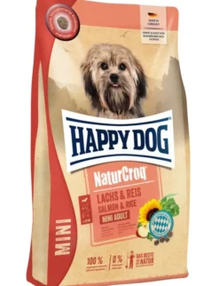 HAPPY DOG NaturCroq Mini Adult mit Lachs & Reis 800g