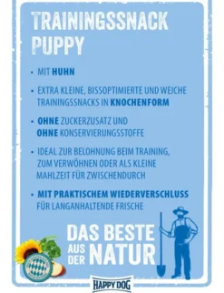 HAPPY DOG NaturCroq Mini Puppy Trainingssnack 100g