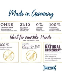 HAPPY DOG Sensible Ireland Lachs & Kaninchen 12,5kg