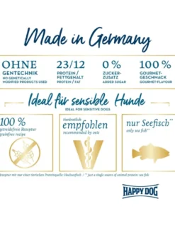 HAPPY DOG Sensible Karibik Seefisch 1kg