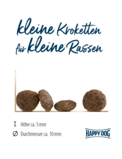 HAPPY DOG Sensible Mini Africa Strauß 300g