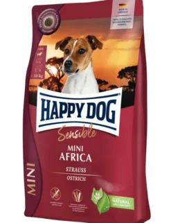 HAPPY DOG Sensible Mini Africa Strauß 300g