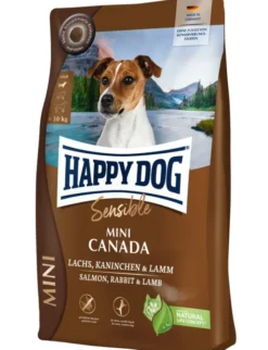 HAPPY DOG Sensible Mini Canada Lachs, Kaninchen & Lamm 800g