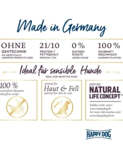 HAPPY DOG Sensible Mini Ireland Lachs & Kaninchen 300g
