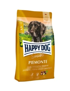 HAPPY DOG Sensible Piemonte Ente, Seefisch & Maroni 4kg