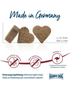 HAPPY DOG SoftSnack Africa Strauß 100g