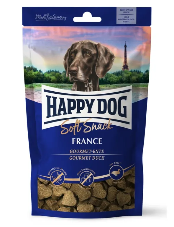 HAPPY DOG SoftSnack France Gourmet-Ente 100g