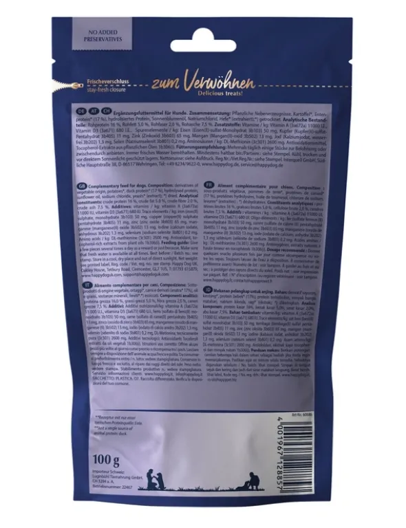 HAPPY DOG SoftSnack France Gourmet-Ente 100g