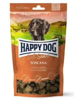 HAPPY DOG SoftSnack Toscana Ente & Lachs 100g