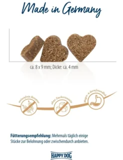 HAPPY DOG YOUNG fit & vital SoftSnack Puppy & Junior Lamm & Reis 100g